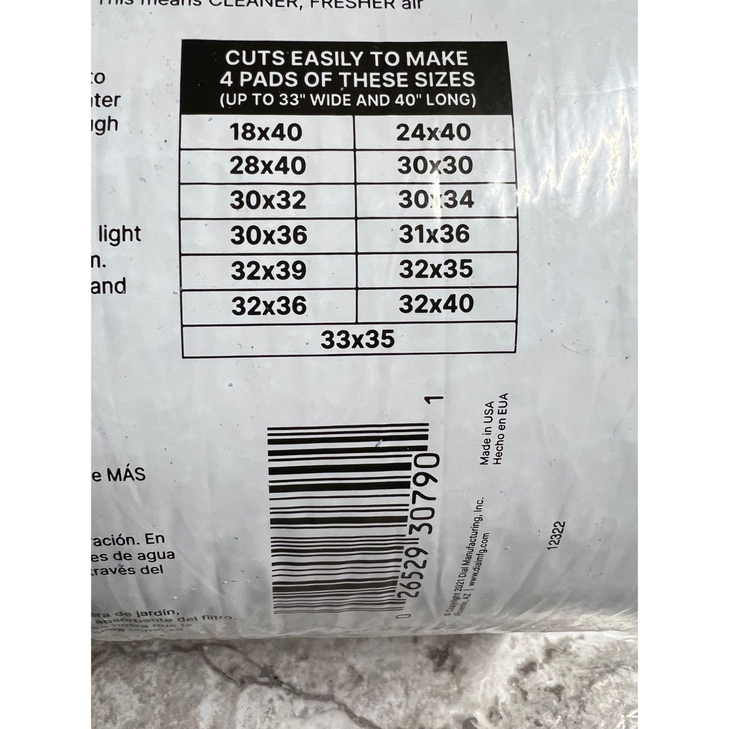 Dura-Cool Evaporative Cooler Pad NIP 33x160 In. Blue 3079